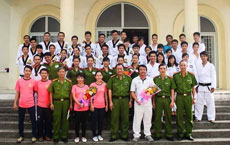 Giải KARATEDO, Hội thi bắn súng, võ thuật Công An Khu Vực Phía Nam 2015